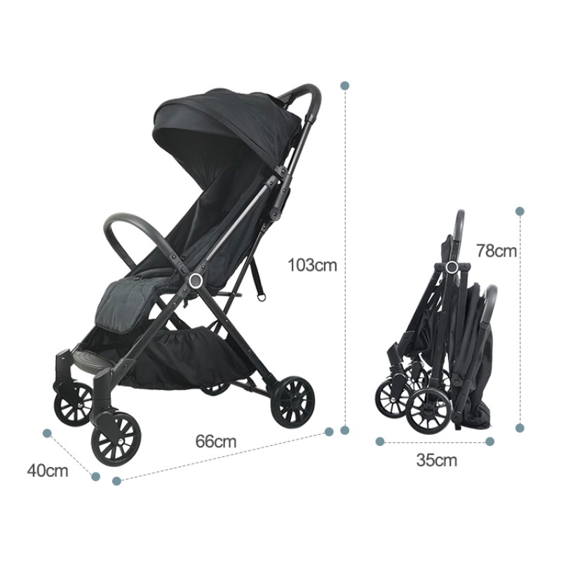 Baby Stroller Manufacturer - Compact 2-in-1 Lightweight Buggy