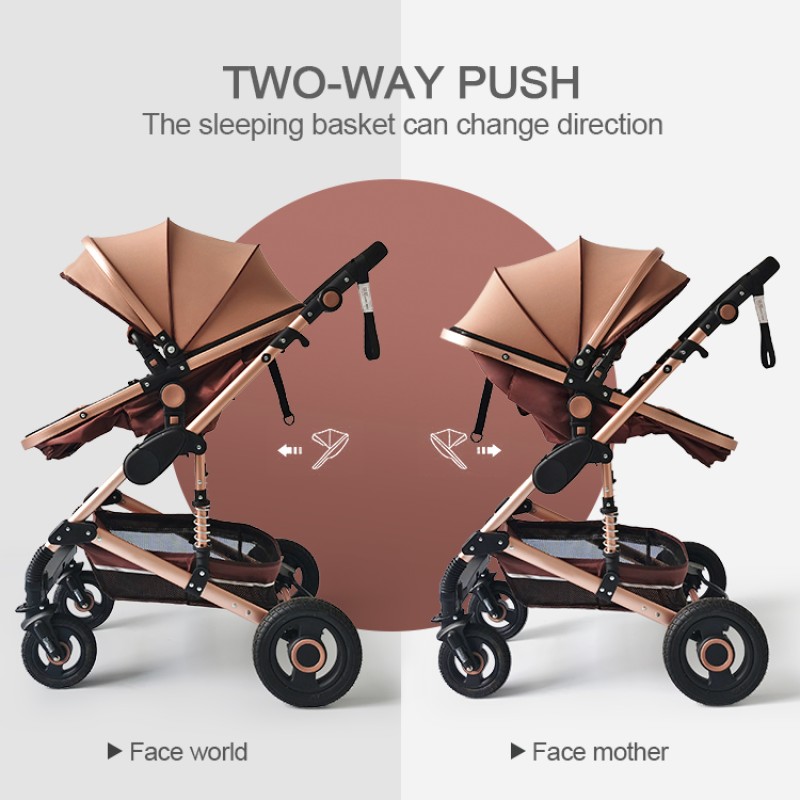 Baby Stroller Manufacturer - 3 in 1 Luxury High Landscape Poussette