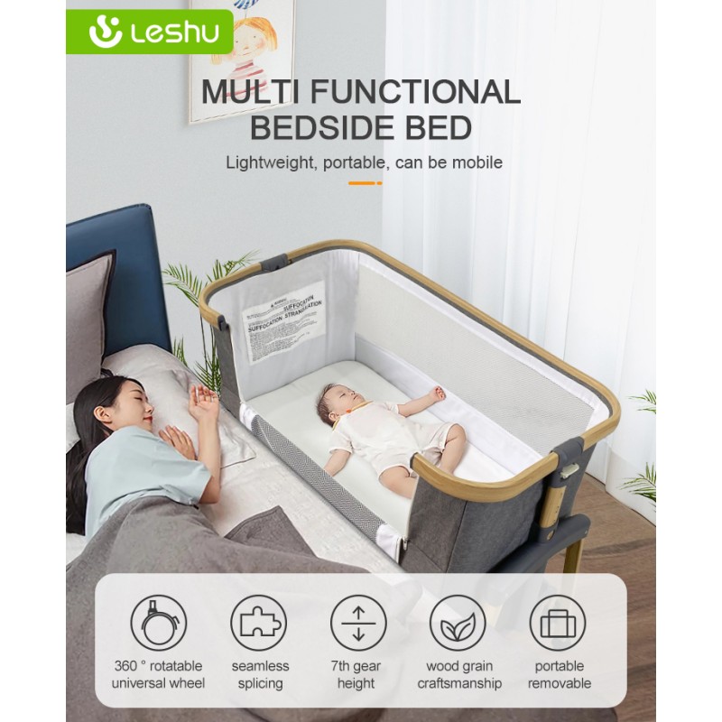 Baby Bed Manufacturer - Multifunctional Portable Bedside