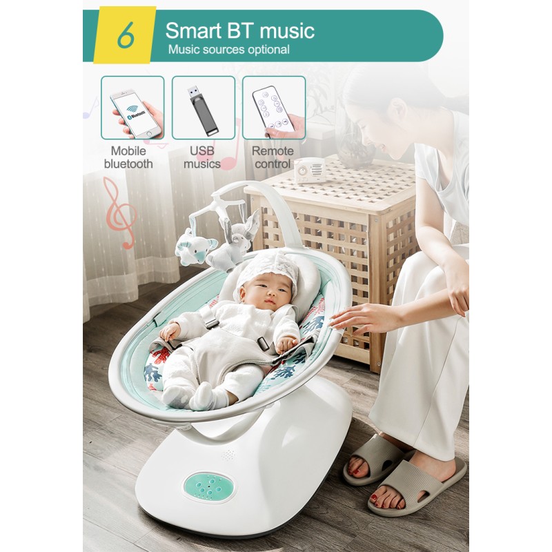 Baby Cradle Manufacturer - Metal Automatic Swing Bouncer