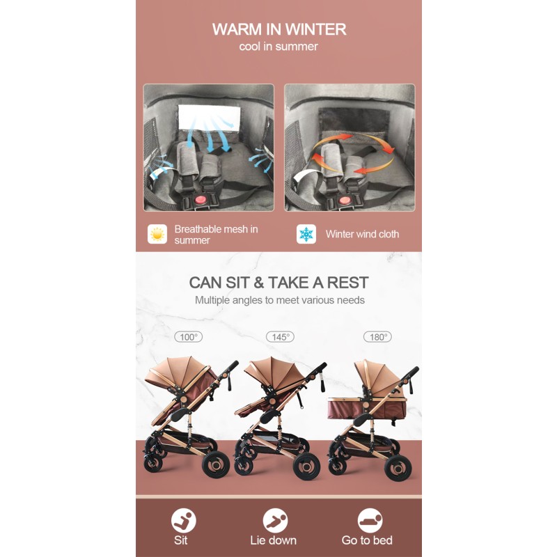 Baby Stroller Manufacturer - 3 in 1 Travel System Puset