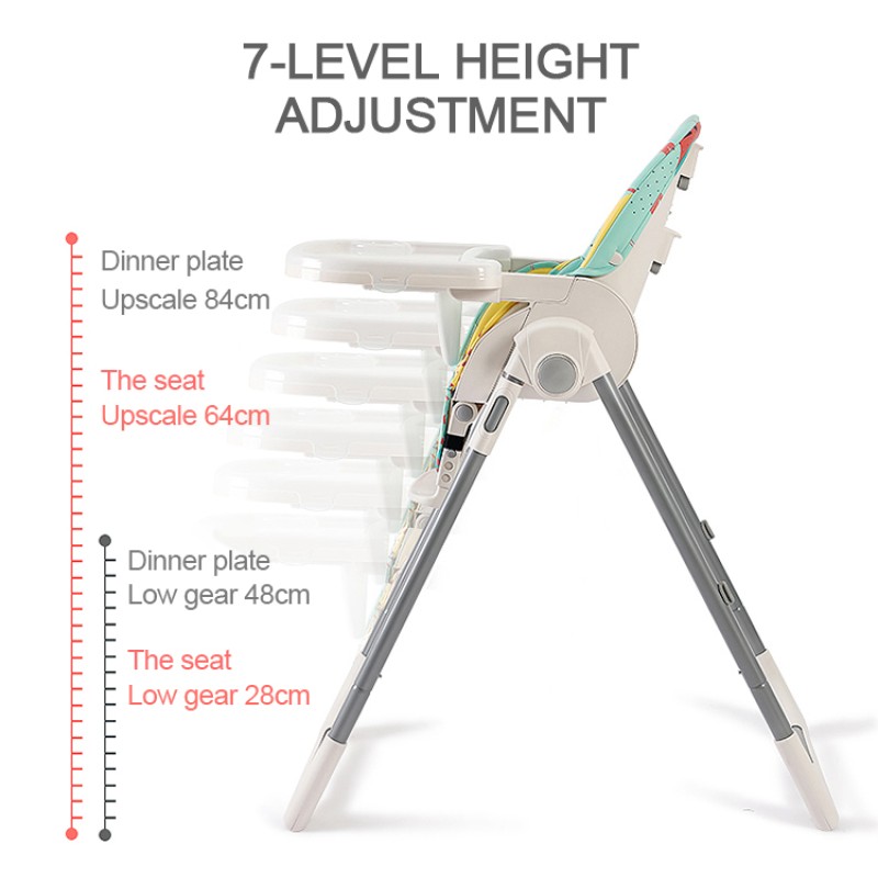 Baby High Chair Manufacturer - Luxury 2-in-1 Plastic Dining