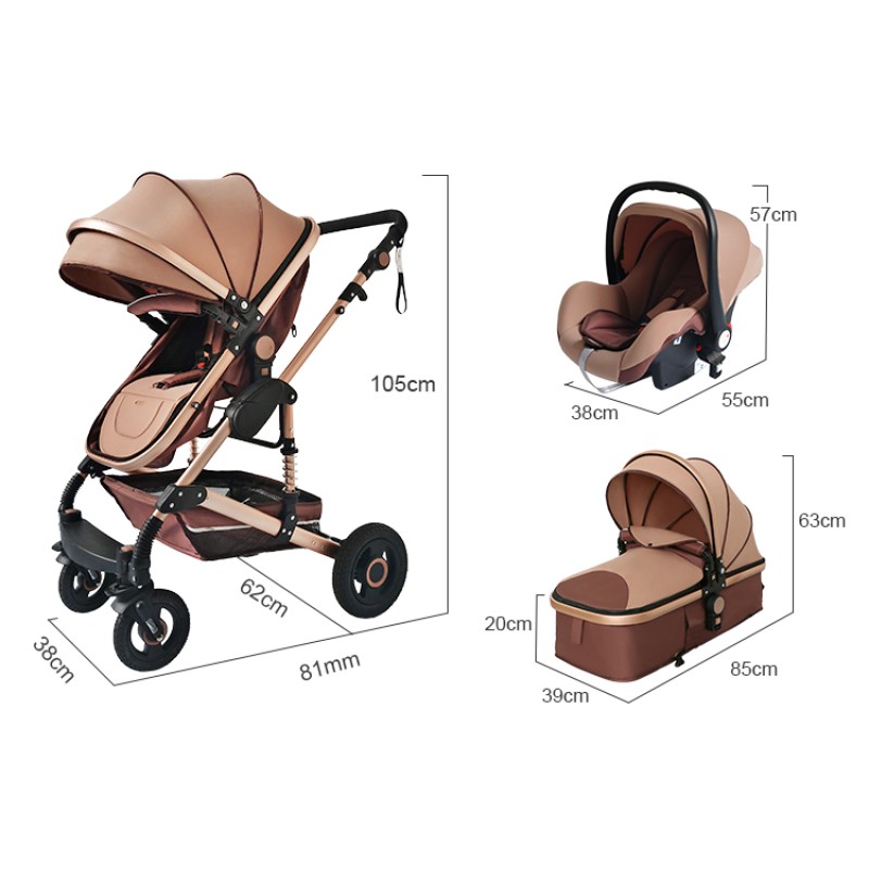 Baby Stroller Manufacturer - 3 in 1 Travel System Puset