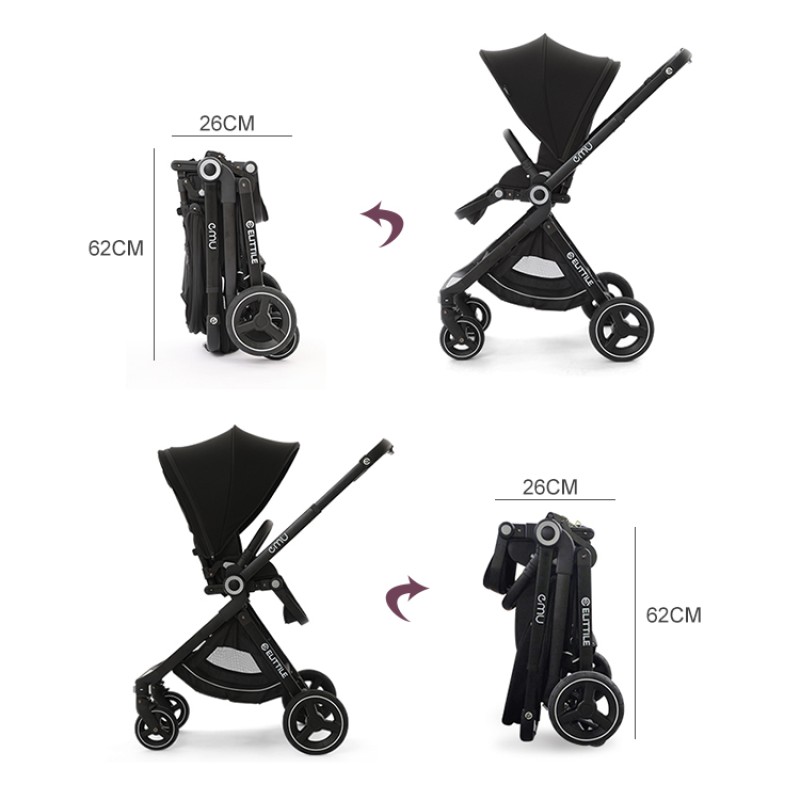 Baby Stroller Manufacturer - One Hand Fold Luxury Travel System