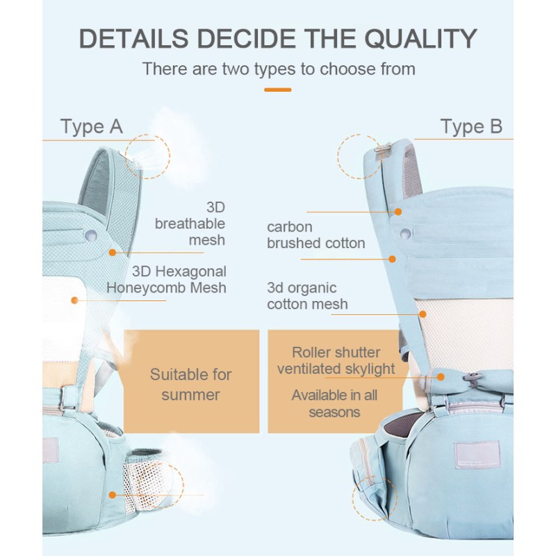Baby Carrier Factory - Modern Ergonomic Hip Carriers
