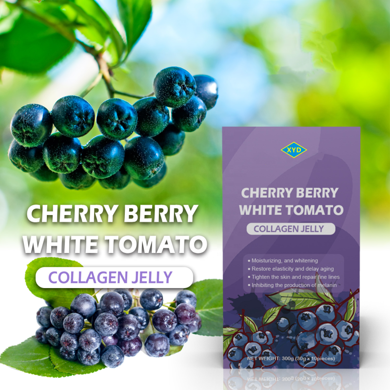OEM Hot Selling Factory Supply Collagen Jelly with Cherry Berry White Tomato Delay Melanin Beauty Products