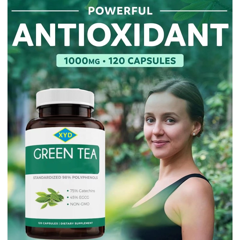 Private Label  Loss Weight Products Healthcare Capsules Dietary Supplement Product Green Tea Extract Capsules