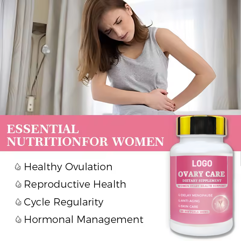 OEM Ovary Health Ovary Care Soy Isoflavones Extract Sofetgel Ovary Care SoftGels