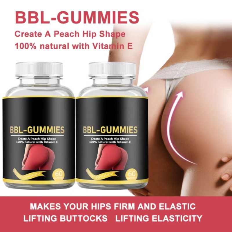 OEM Hip and Big Butt Enlargement Gummies for Butt and Hip Enlargement BBL Booty Gummies