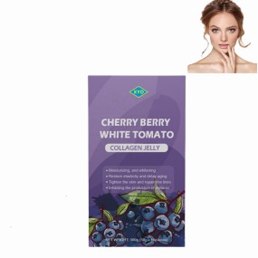 OEM Hot Selling Factory Supply Collagen Jelly with Cherry Berry White Tomato Delay Melanin Beauty Products