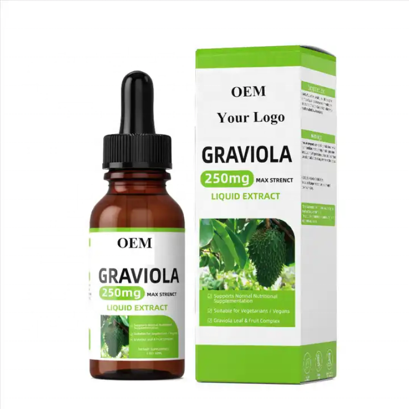 OEM Private Label  Organic Graviola Oil Soursop Oil Guanabana Oil Annona Muricata Wholesale Bulk Price