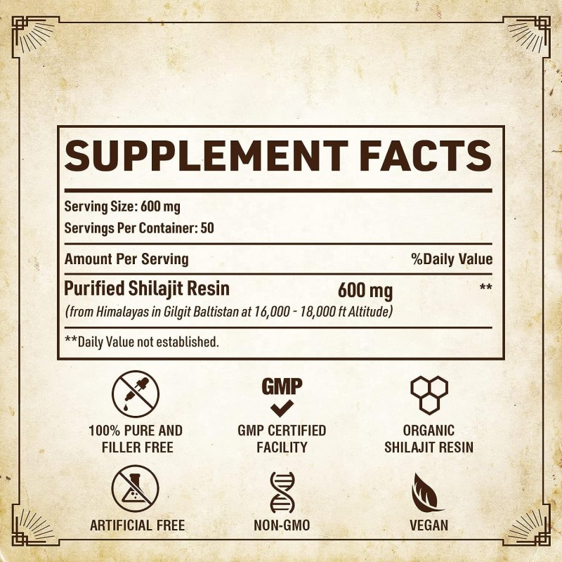 OEM Private Label Shilajit Ointment Pure Himalayan Organic Shilajit Resin Fulvic Acid for Energy and Immune Support