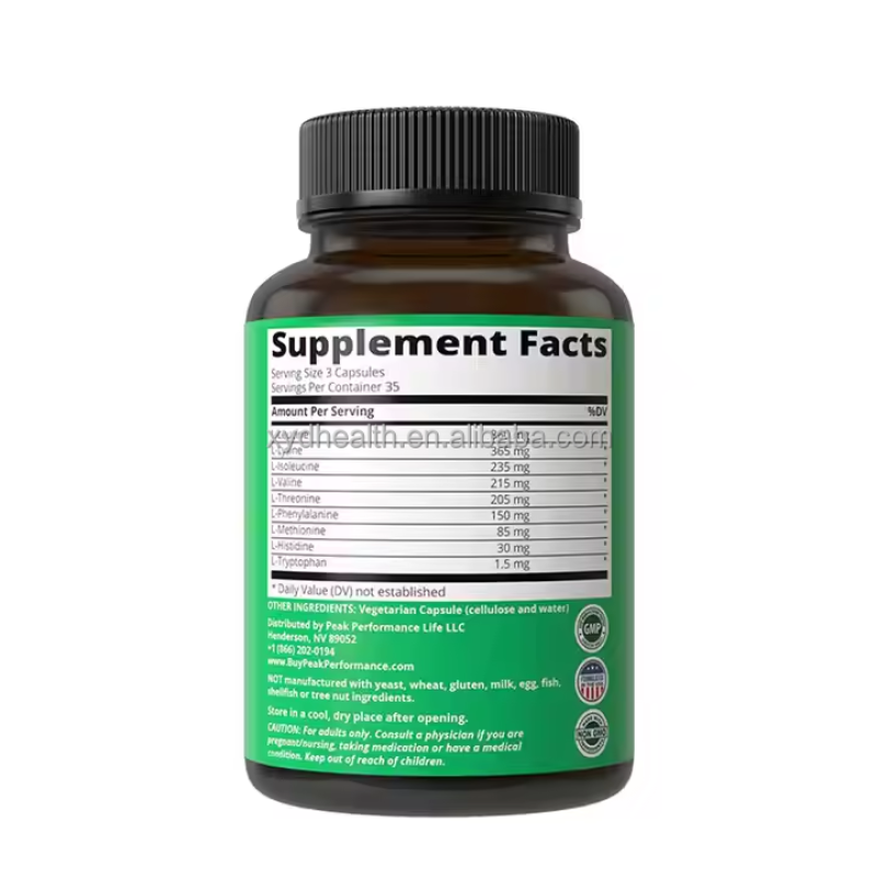 Hot Sell Supply  EAA Capsules Essential Amino Acids Capsules EAA Powder Healthcare Sports Supplement