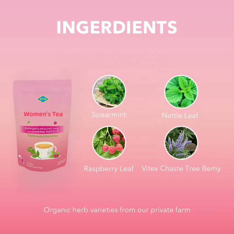OEM Private Label Customized Women's Tea Hormone Balance Tea for Women