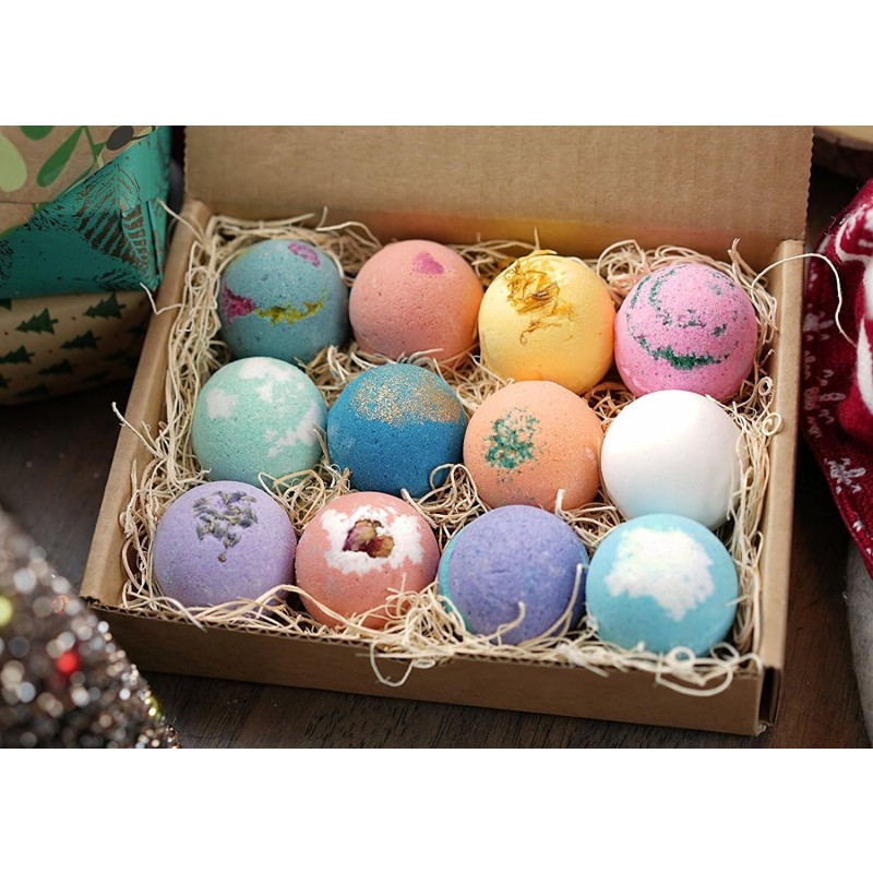 Factory Whosale Natural Ingredients Bath Bombs for Women Gift Set Organic Bath Bombs Set
