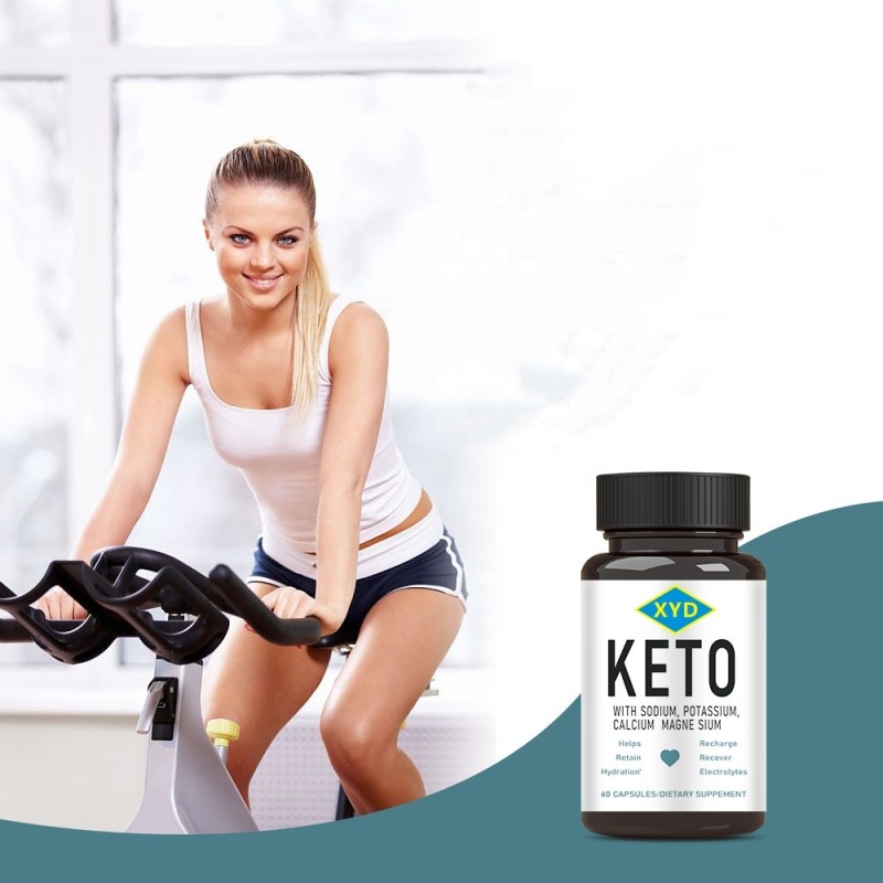 OEM Food Grade Healthy Weight Management Keto Capsules  Keto Pills for Adults