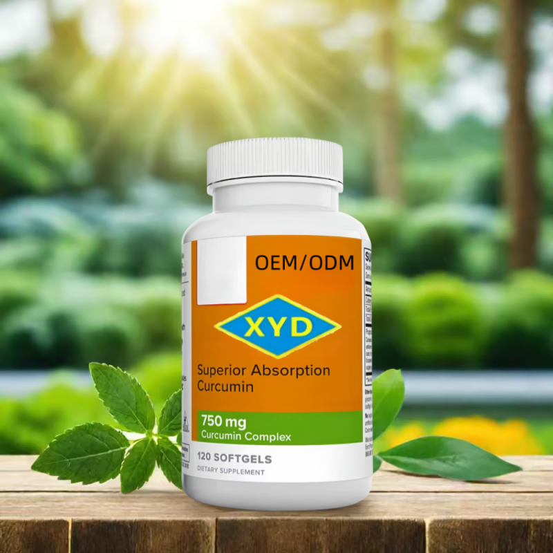 OEM High Quality Curcumin Softgels Capsules Supports Body Health Enhance Absorption Curcumin Softgels Supplement