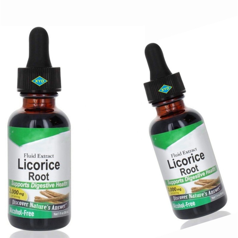 OEM Private Label High Quality Licorice Products Licorice Root Drops 60ml/bottle