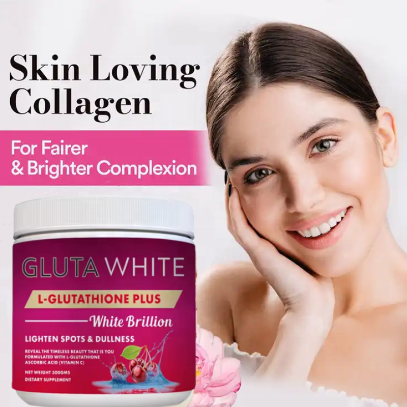 OEM Private Label Factory Supply L-Glutathione Plus Powder Skin Whitening Collagen Supplement Skin Care