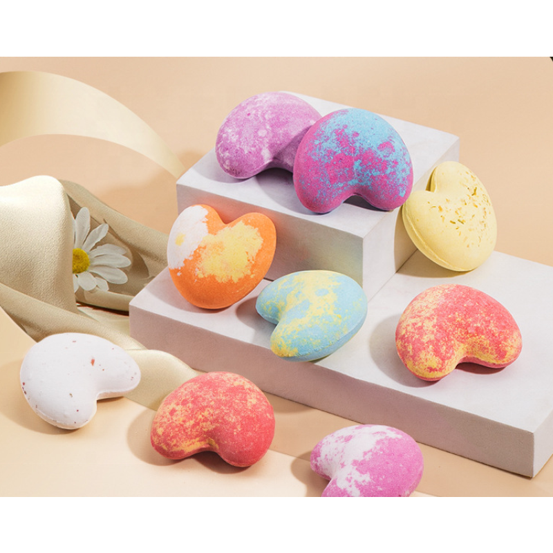 XYD Customize Package  Colorful  Bubble Bath Gift Set Custom SPA Fizzy Vegan  Bath Bombs for Holiday Gifts for Children and Mom