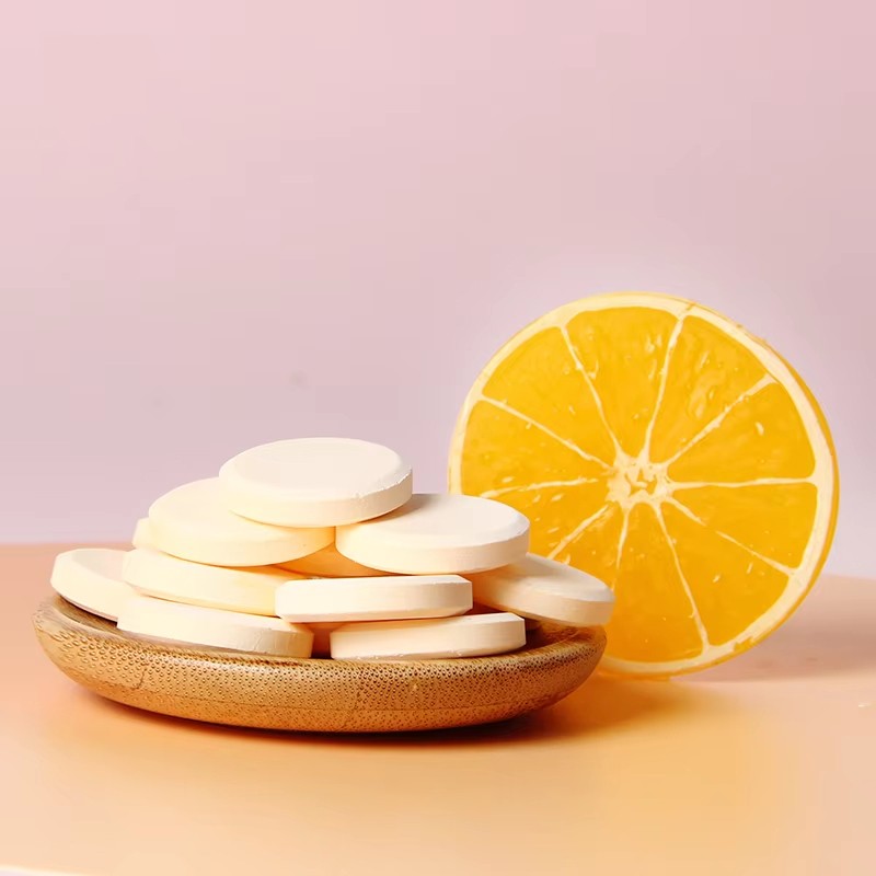 OEM Private Label Multivitamins Vitamin C Effervescent Tablets Immune Organic Orange Multivitamin Effervescent Tablets