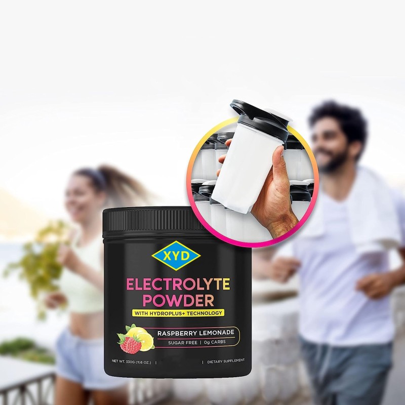 OEM Private Label Sugar Free  Electrolyte Hydration Powder Vitamin Supplement Powder