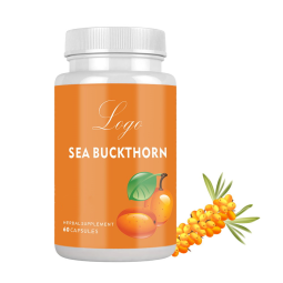XYD Factory Supply  Product Omega 7 Capsule Herbal Extract Organic Sea Buckthorn Oil Softgel Capsules for Adult