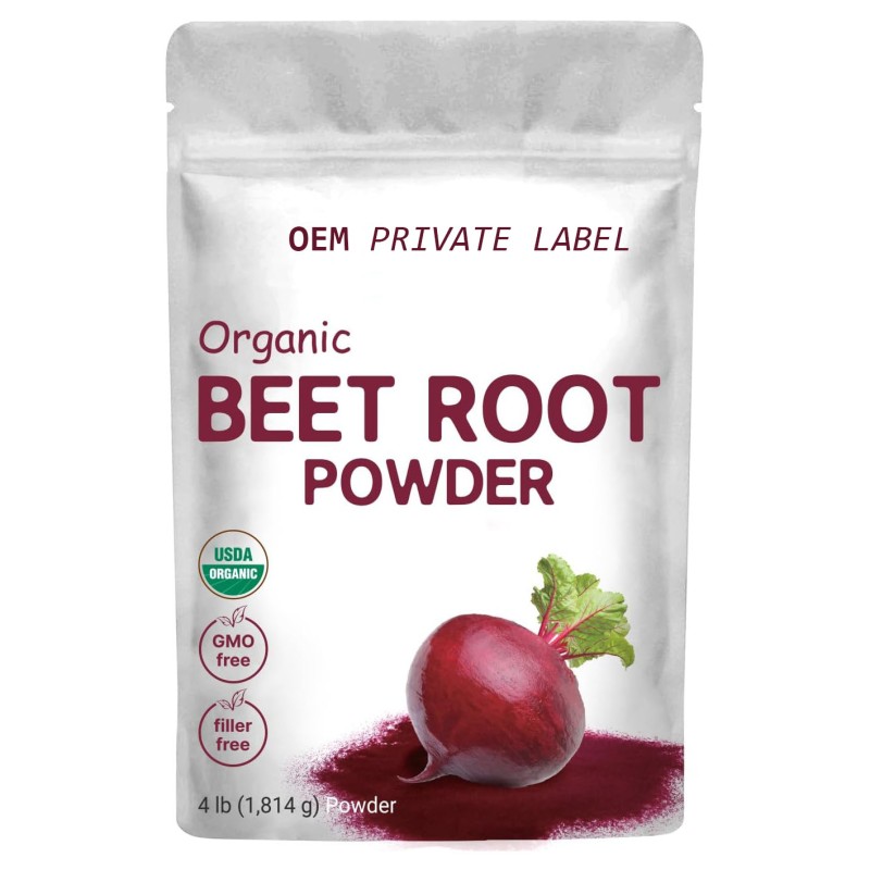 Hot Selling Organic Beet Root Powder Water Soluble High Concentrated Raw Beet Supplement Powder