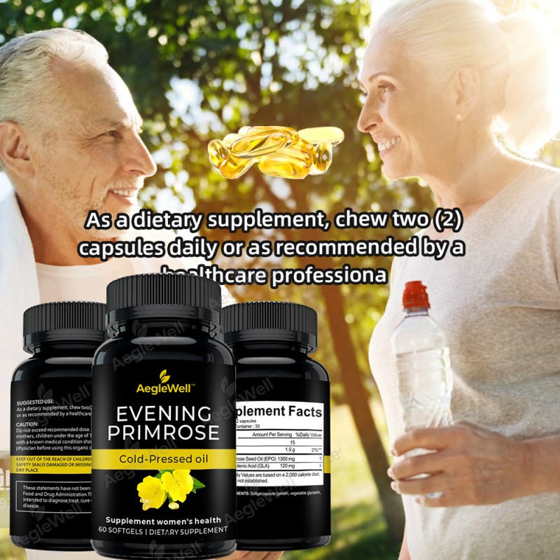 OEM Evening Primrose Oil Capsules Premium Evening Primrose Oil Liquid Softgels