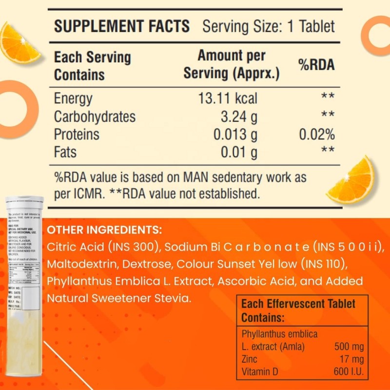 Private Label OEM Customized Formula Vitamin Supplements Vitamin C Effervescent Tablets