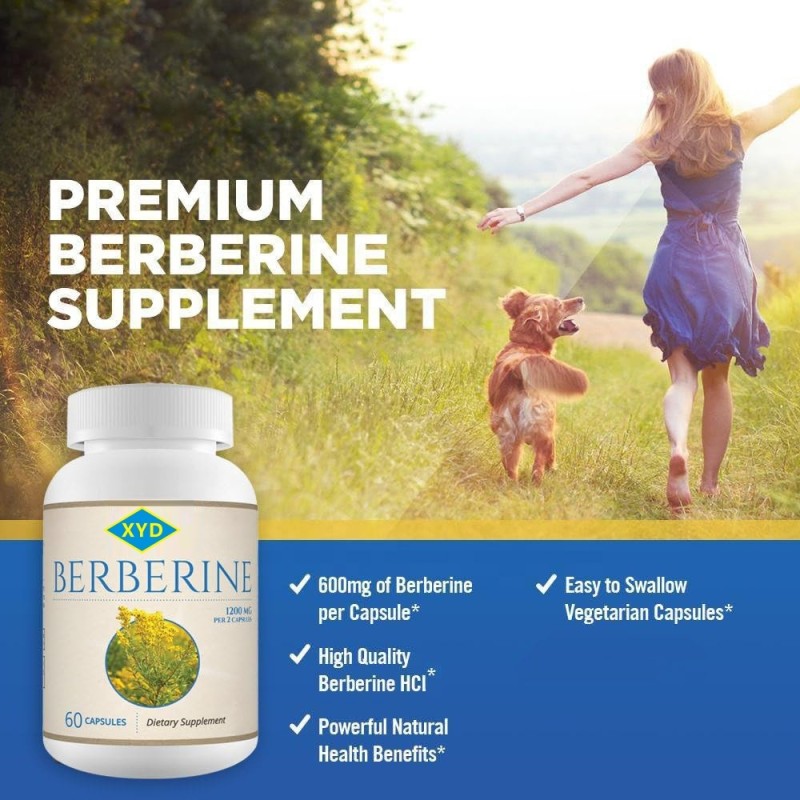 OEM Private Label Berberine Capsules for Health Good Gastrointestinal Digestion Capsules