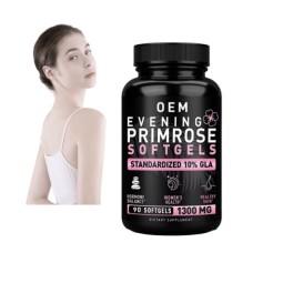 OEM Evening Primrose Oil Softgels Capsules Natural Balance Support Supplement for Women Skin Health