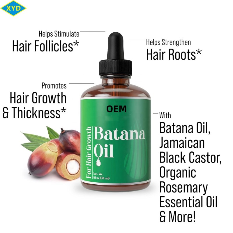 OEM Private Label Batana Oil Organic Hair Growth Care Set 100% Natural Organic Promote Hair Growth Batana Oil