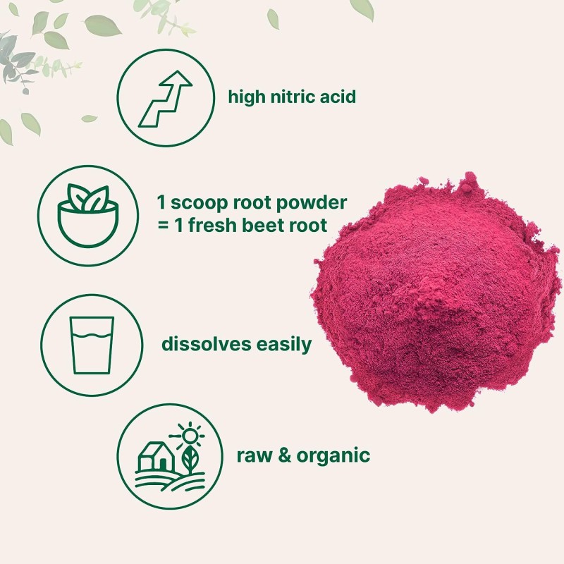 Hot Selling Organic Beet Root Powder Water Soluble High Concentrated Raw Beet Supplement Powder