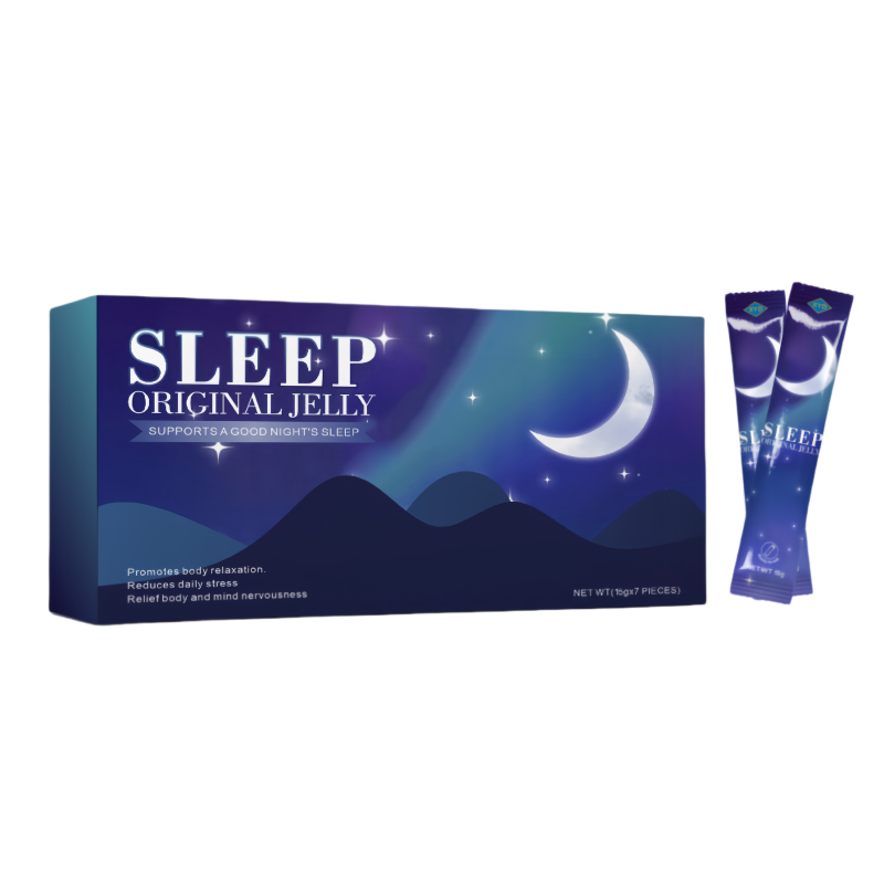 XYD Potential New Products Melatonin Jelly Customized Flavoured Jelly Reducing Stress Promoting Body Relaxation