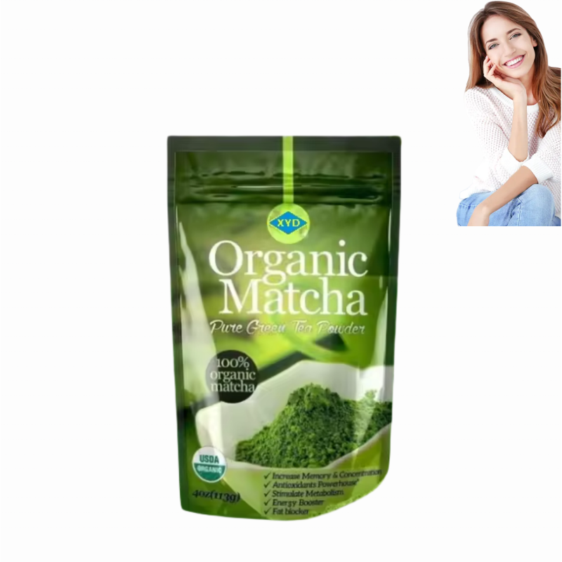 Hot Selling Customize Label Pure Natural Organic Matcha Tea Powder Wholesale Green Tea Daily Drinking