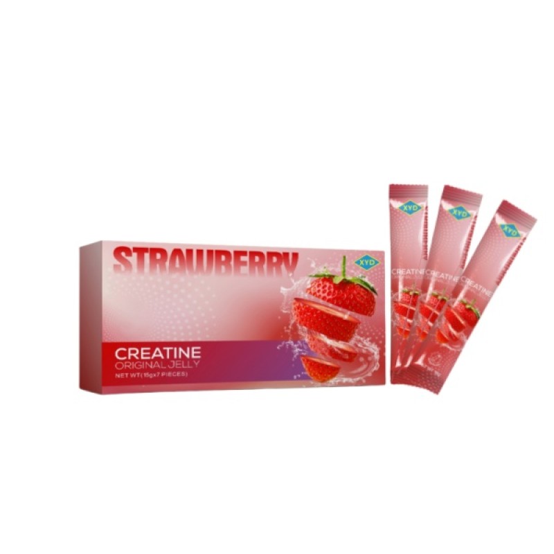 XYD Customized Flavourd Products Melatonin Jelly Creatine Monohydrate Jelly Support Muscle, Strength, Recovery