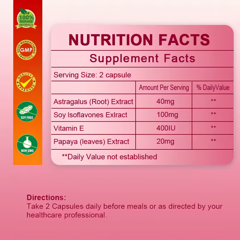 OEM Ovary Health Ovary Care Soy Isoflavones Extract Sofetgel Ovary Care SoftGels