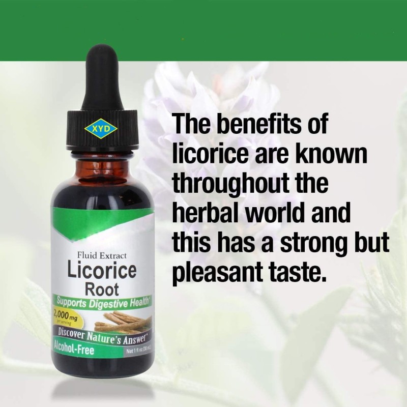 OEM Private Label High Quality Licorice Products Licorice Root Drops 60ml/bottle