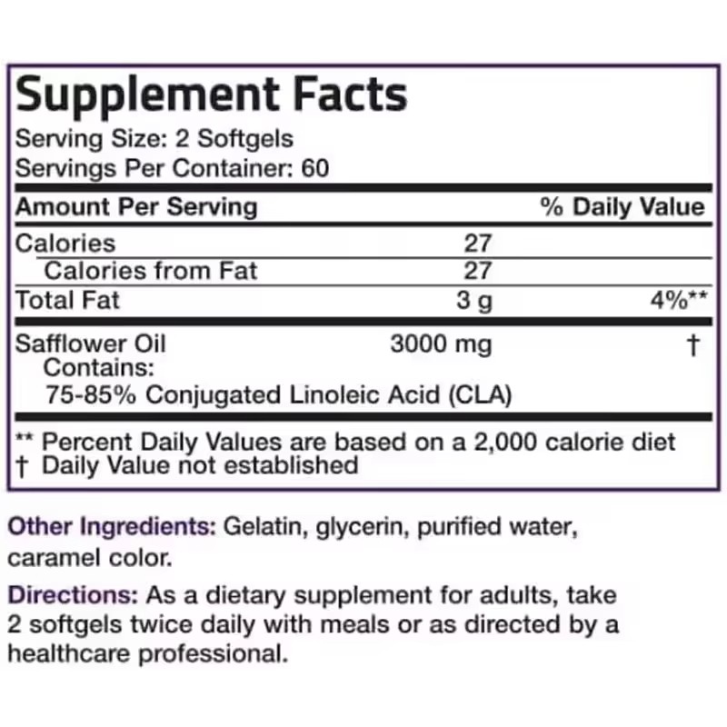 Factory Price CLA Capsules Supply 3000 Sport CLA Softgel Capsule Weight Gainer Capsules Energy Body Building Supplements