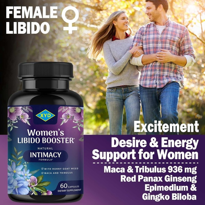 OEM Private Label Libido Booster Capsules for Women Female Libido Support Supplement - Women Vitamins Formula Supports Energy
