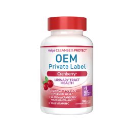 OEM Private Lbel Cranberry Urinary Tract Health Supplement Cranberry Pills Vitamin Softgels