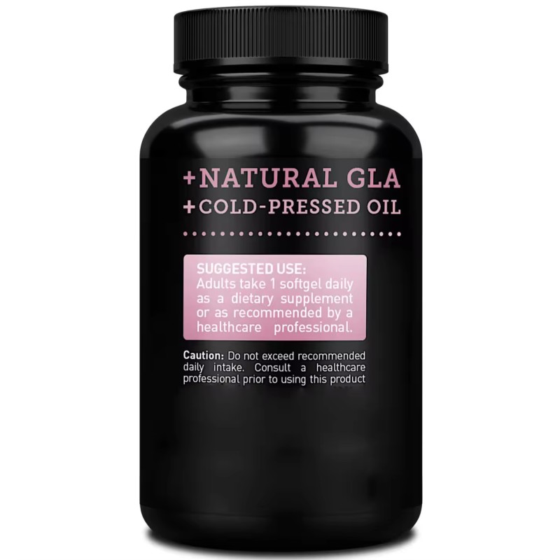 OEM Evening Primrose Oil Softgels Capsules Natural Balance Support Supplement for Women Skin Health