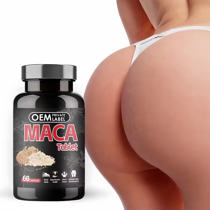 Best Selling Black Maca Pills for Butt Hips Enhancement Butt Enlargement Products Butt Tablets