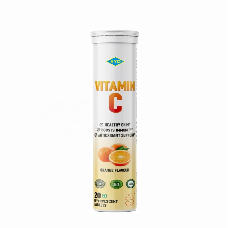 Private Label OEM Customized Formula Vitamin Supplements Vitamin C Effervescent Tablets