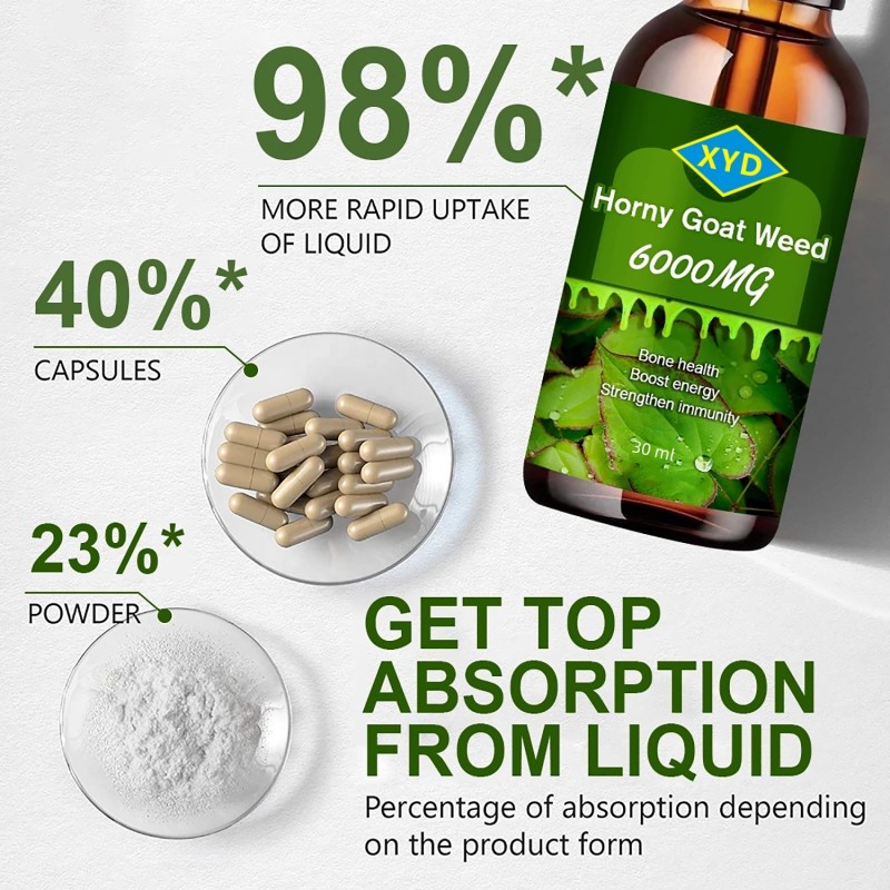 OEM Private Label Wholesale Price Horny Goat Weed Liquid Epimedium Drops