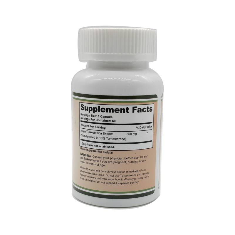 OEM Private Label Turkesterone Supplement Capsules Ajuga Turkestanica Extract Powder Turkesterone Supplement Complex Pills