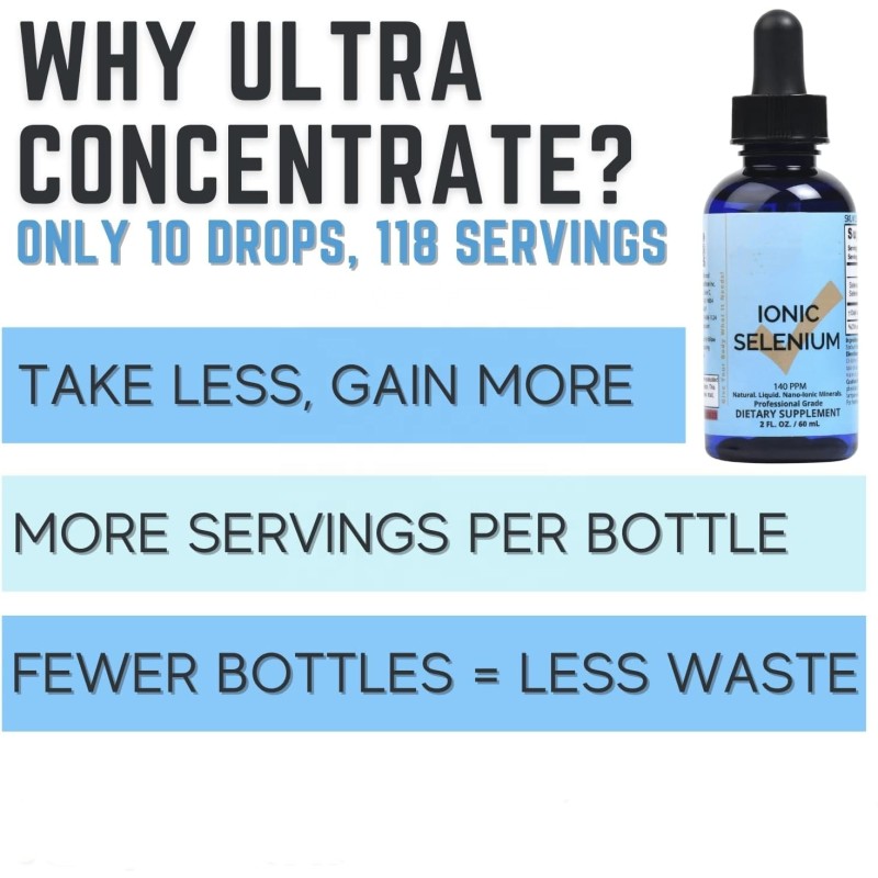 OEM Private Label Vitamins Selenium  Liquid Selenium Drops With Vitamin E Selenium Supplement for Immune Support