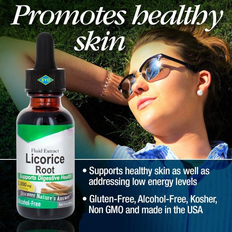 OEM Private Label High Quality Licorice Products Licorice Root Drops 60ml/bottle