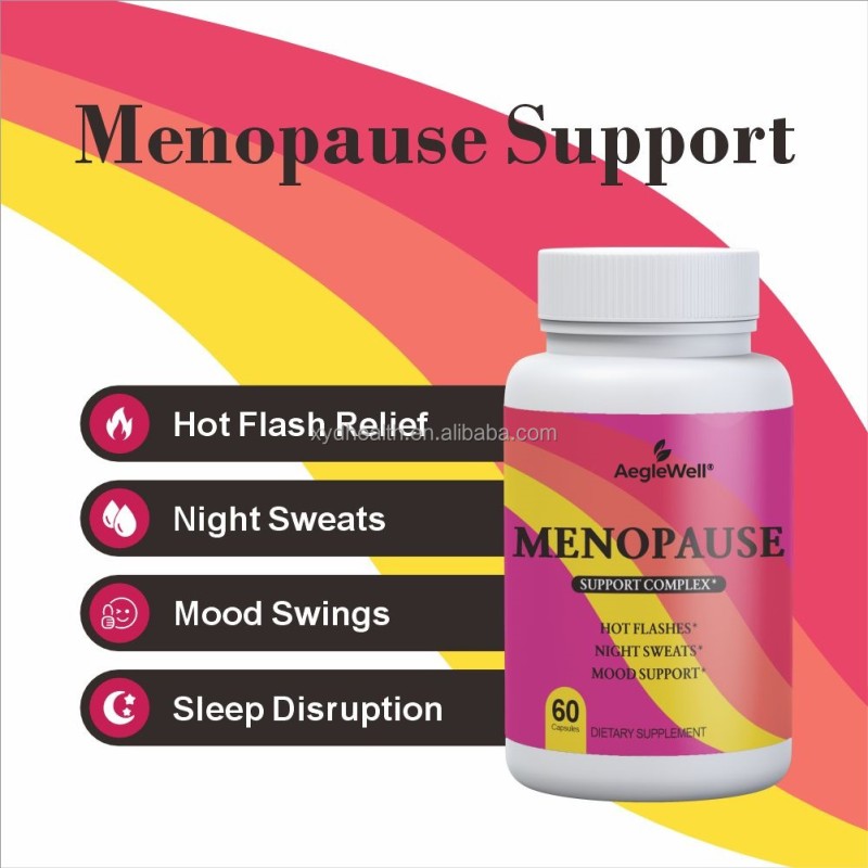 OEM Hot Selling Menopause Relief  Balance  Capsules for Women Weight Management